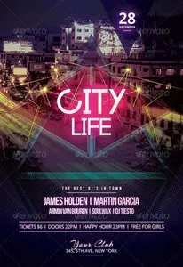 GraphicRiver City Life Flyer