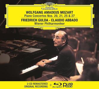 Friedrich Gulda, Claudio Abbado, Wiener Philharmoniker - Wolfgang Amadeus Mozart: Piano Concertos 20, 21, 25 & 27 (2020)