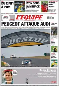 L'Équipe, du Jeudi 11 Juin 2009.