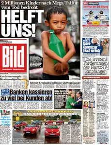 Bild Zeitung vom 13 November 2013