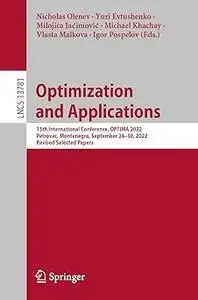 Optimization and Applications: 13th International Conference, OPTIMA 2022, Petrovac, Montenegro, September 26–30, 2022,