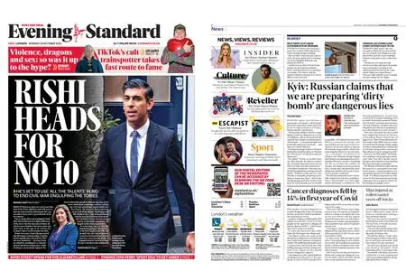 London Evening Standard – October 24, 2022