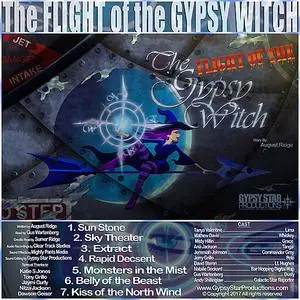 «The Flight of the Gypsy Witch» by August Ridge