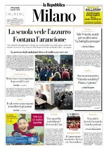 la Repubblica Milano - 7 Aprile 2021