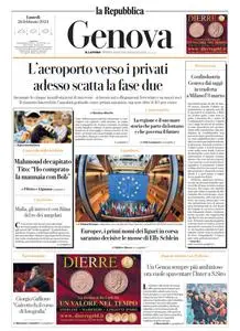 la Repubblica Genova - 26 Febbraio 2024