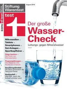 Stiftung Warentest Test - August 2016
