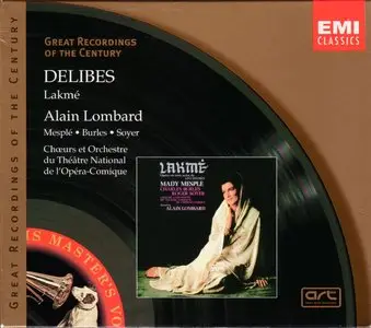 Delibes - Lakmé - Mesplé - Lombard - 2 CD  2002  RE-UP