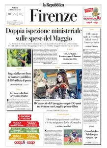 la Repubblica Firenze - 4 Febbraio 2023