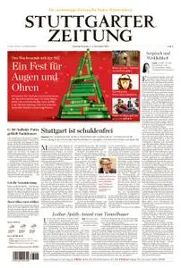 Stuttgarter Zeitung Marbach und Bottwartal - 01. Dezember 2018