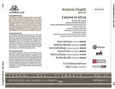 Alan Curtis, Il Complesso Barocco - Vivaldi: Catone in Utica (2013)