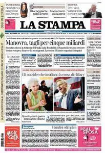 La Stampa - 16 Settembre 2016