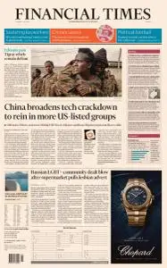 Financial Times Europe - July 6, 2021