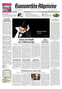 Hannoversche Allgemeine Zeitung - 27.12.2011
