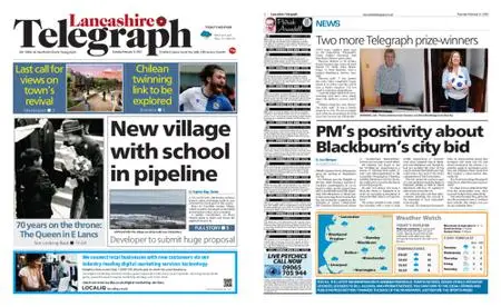 Lancashire Telegraph (Blackburn, Darwen, Hyndburn, Ribble Valley) – February 08, 2022