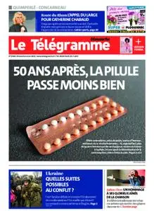 Le Télégramme Concarneau – 06 mars 2022