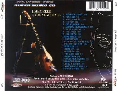 Jimmy Reed - Jimmy Reed At Carnegie Hall (2004) {SACD, Audio Fidelity} Audio CD Layer