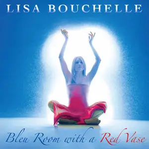 Lisa Bouchelle - Bleu Room with a Red Vase