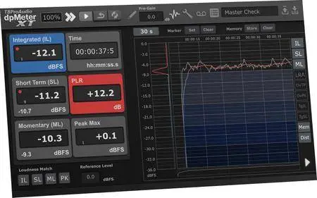 TBProAudio dpMeter XT v1.2.8 WiN