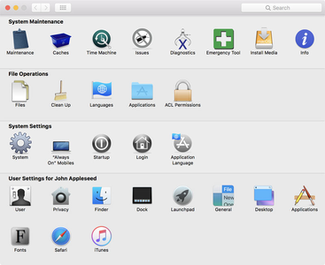 TinkerTool System v5.92 macOS