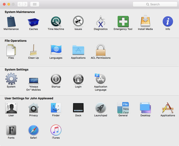 TinkerTool System v5.91 macOS