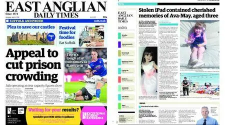 East Anglian Daily Times – August 22, 2018