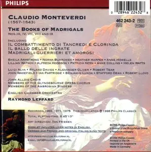 Monteverdi - The Madrigals - Raymond Leppard