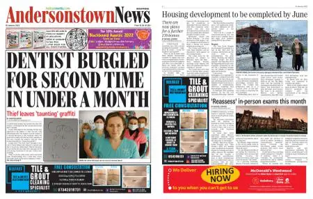 Andersonstown News – January 15, 2022