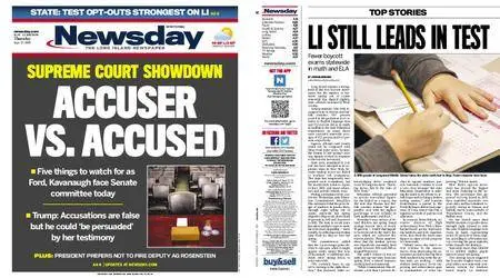 Newsday – September 27, 2018