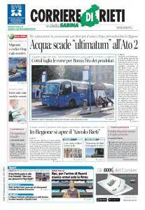 Corriere di Rieti - 1 Agosto 2017