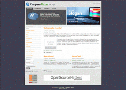 Company Plazza Joomla Template