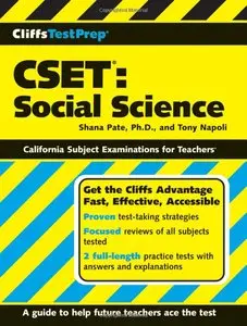 Shana Pate, Tony Napoli - CliffsTestPrep CSET: Social Science