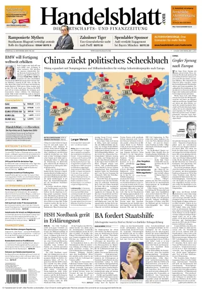 Handelsblatt vom 22.09.2009