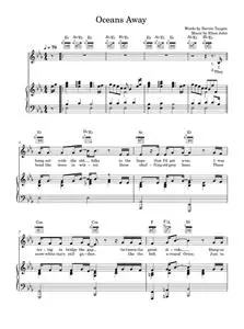 Oceans away - Elton John (Piano-Vocal-Guitar (Piano Accompaniment))