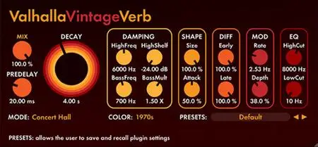 Valhalla DSP Valhalla VintageVerb v2.0.2 WiN