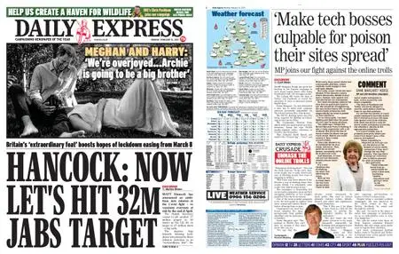 Daily Express – February 15, 2021