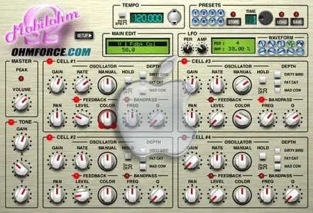 OhmForce Mobilohm PRO VST AU RTAS 1.21 MAC OSX UB