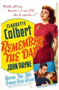 Remember the Day (1941)