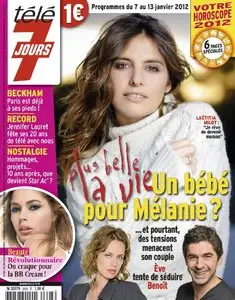 Télé 7 Jours N° 2963 du 7 au 13 Janvier 2012