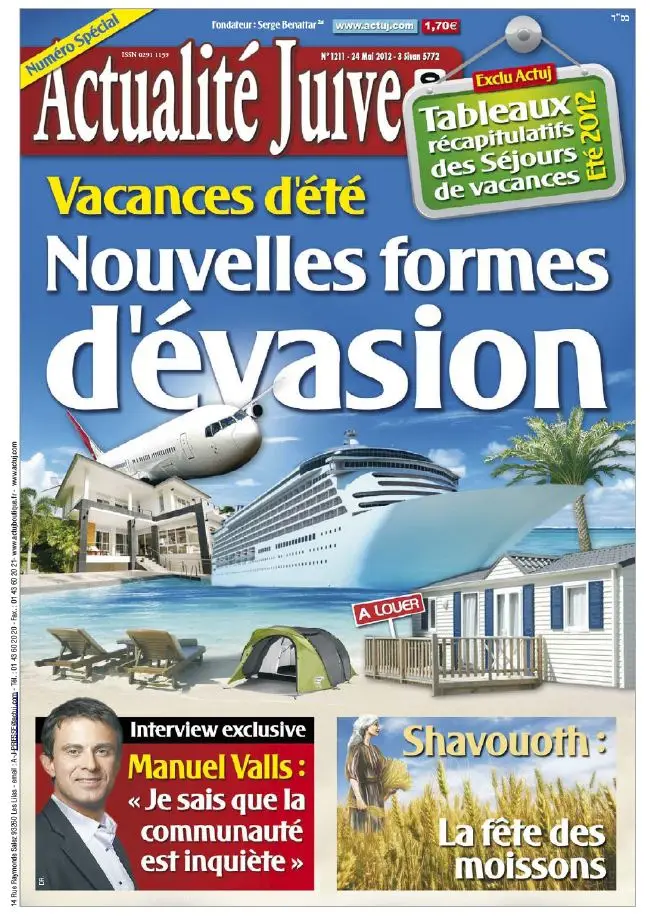 Actualité Juive 1211 - 24 au 30 Mai 2012
