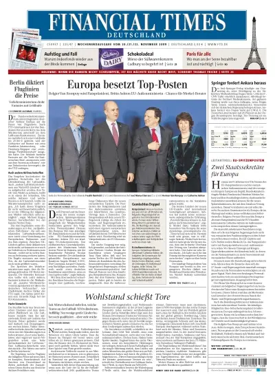 FinancialTimes Deutschland vom 20.11.2009