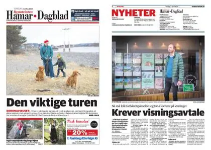 Hamar Dagblad – 02. april 2020