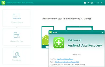 4Videosoft Android Data Recovery 1.0.6 Multilingual Portable