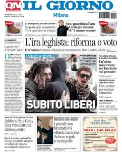 IL GIORNO DEL 08 FEBBRAIO 2011