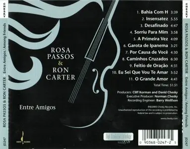 Rosa Passos & Ron Carter - Entre Amigos (2003) {Chesky Records}