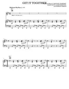 Get It Together - Beastie Boys (Piano-Vocal-Guitar)