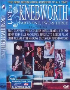 The best british rock concert of all time - Live at Knebworth (Vol.I, II, III) (1990)