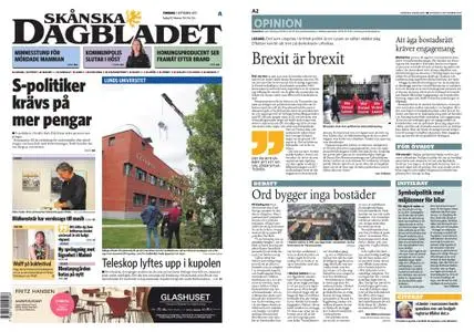 Skånska Dagbladet – 05 september 2019