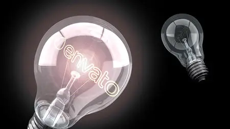 Bright Idea Light Bulb Logo - Project for After Effects (VideoHive)
