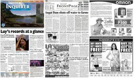 Philippine Daily Inquirer – May 13, 2014