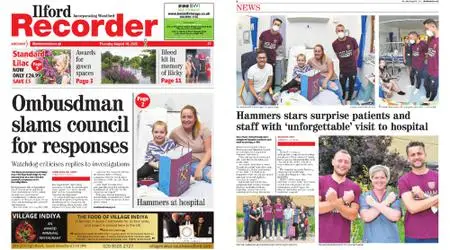 Ilford Recorder – August 18, 2022